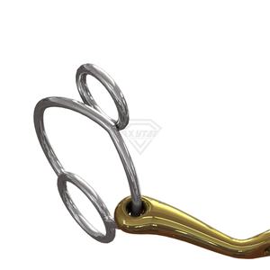 Embouchures pour chevaux en acier allemand de style nouveau, forme de bouchon, 2026, vente en gros, embouchures pour chevaux, fabrication sur mesure, embouchures pour courses de chevaux, service OEM - Product Image 2