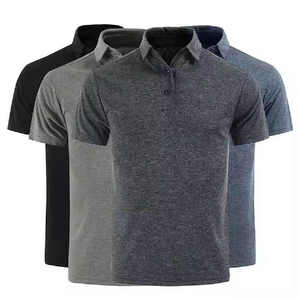 Alta calidad 100% algodón Simple para Polo camisa para hombres venta al por mayor logotipo personalizado bordado Casual estilo liso para golfistas - Product Image 6