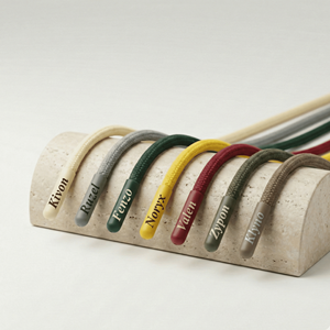 Sacs à vêtements personnalisés avec logo, écologiques, en cordon tressé à 8 brins, finition cirée ronde, 100 % coton, embouts en aglet (OEM) pour chaussures - Product Image 6