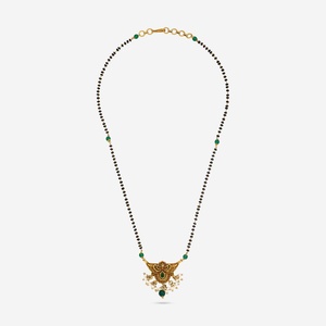 เครื่องประดับเก่าแก่เก่าแก่เก่าแก่สีทอง18K ประดับทับทิมและงานกุฏ - Product Image 4