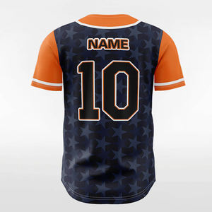 Camiseta de Béisbol Personalizada, Ropa Deportiva para Hombre y Conjuntos Deportivos con Opción de Tallas Grandes, Modelo Más Popular de Camisetas de Béisbol - Product Image 3