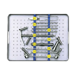Juego de instrumentos ortopédicos personalizados de alta calidad, Kit Premium de extracción de tornillo, instrumentos médicos de tornillo roto quirúrgico - Product Image 5