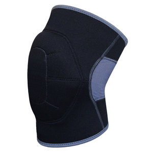 Manchons de genou pour haltérophilie en spandex et nylon, 5 mm d'épaisseur, doux, matériau haute résistance, élasticité réglable, respirant, anti-UV - Product Image 3