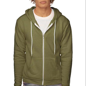 เสื้อฮู้ดผ้าฝ้ายโพลีมีฮู้ดเสื้อมีฮู้ดแบบซิปอิสระ - Product Image 1