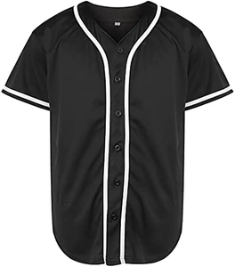 Meilleur style, vente chaude, vente en gros, uniforme de baseball pour hommes, impression personnalisée, manches courtes, maillot de baseball personnalisé pour hommes - Product Image 3