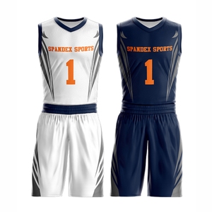 Conjunto de uniforme de camiseta de baloncesto reversible personalizado OEM, ropa deportiva transpirable de verano, opciones de talla grande, técnicas impresas - Product Image 1