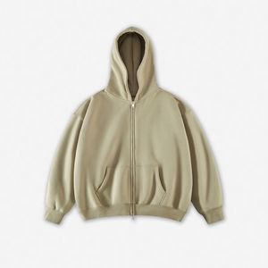 Sweats à capuche et sweat-shirts pour hommes Sweat à capuche streetwear à double fermeture éclair de haute qualité - Product Image 6