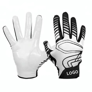 Guantes de portero de fútbol americano con pantalla táctil impermeables de látex con logotipo personalizado al por mayor para niños jóvenes profesionales - Product Image 3