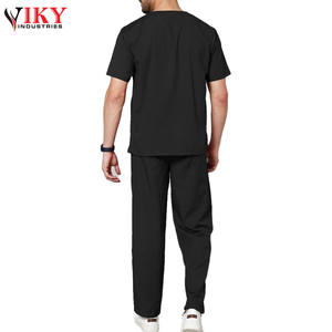 เครื่องแบบแพทย์แขนครึ่งครึ่งสีดำเครื่องแบบแพทย์คุณภาพระดับพรีเมียมจาก viky Industries - Product Image 2