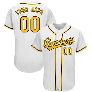 Camisetas de Béisbol y Sóftbol Personalizadas, Transpirables, a la Moda, Tallas Grandes, Lisas, con Impresión Digital, Spandex/Algodón, Antibacterianas - Product Image 2