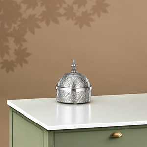 Indien moderne de qualité fine sous des bols de dates émaillés bol de noix et bols de fruits or et argent conception tunisienne arabe - Product Image 1
