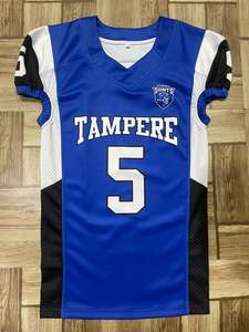 Uniforme de football américain personnalisé-Vêtements de sport d'été respirants à manches courtes grande taille - Product Image 6