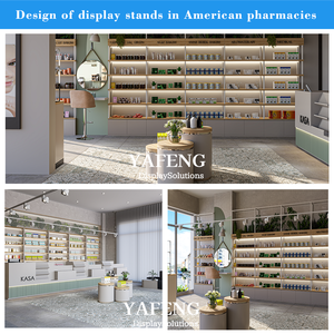 Expositeur de <span class=keywords><strong>pharmacie</strong></span> pour la conception de magasins de <span class=keywords><strong>pharmacie</strong></span> personnalisés, service tout-en-un - Product Image 2