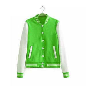 Vestes universitaires Versity de grande taille pour hommes Vente en gros de vestes universitaires vierges Veste universitaire Letterman unie avec logo personnalisé pour hommes 2023 - Product Image 3