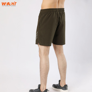 Pantalones cortos de baño solubles para hombres, bañadores elásticos, pantalones de playa para surfear, servicio OEM al por mayor - Product Image 3
