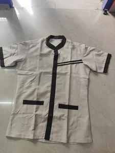 Uniformes de hotel personalizados de alta calidad Tela de traje blanco duradero con tacto suave - Product Image 2