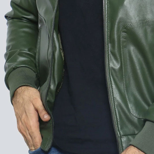 2025 vente directe d'usine veste en cuir meilleur matériau veste en cuir nouveau Design veste en cuir - Product Image 5