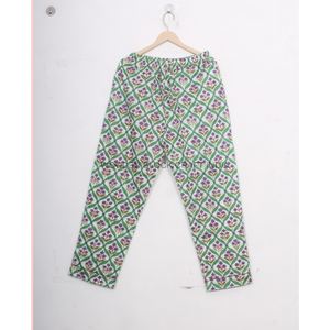 Handblock Cotton Pj Set for Nightwear Handmade Soft Cotton Floral Printed Comfortable Sleepwear Dress for Women - Product Image 5