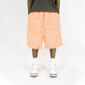 Shorts pour homme en laine 100% douce avec ceinture élastique et coupe décontractée, séchage rapide, légers, respirants, shorts décontractés - Product Image 3