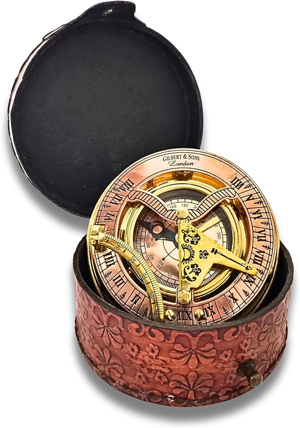 สีน้ำตาล &amp; ทองเหลืองมันวาว