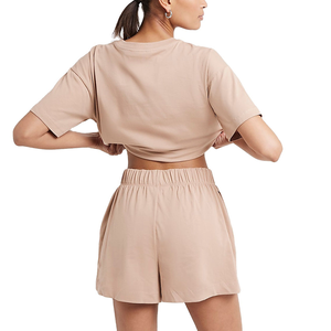 Shorts Casuales para Mujer, Corte Holgado, Tela de Algodón Premium con Estampado Moderno, Shorts Casuales para Mujer, Tela Cómoda de Mezcla de Algodón - Product Image 4