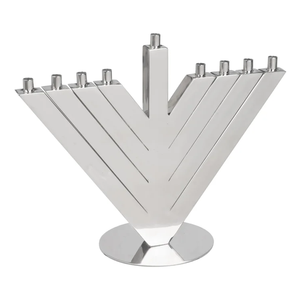 Stainless Steel Menorah Best Designing for Christmas Decoration Wedding Centerpiece <b>Candlestick</b> Holder Home Tabletop Decor - Product Image 1