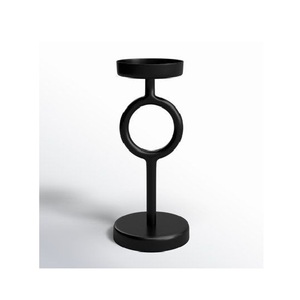 Antique finish metal <b>candle</b> <b>holder</b> set suitable for indoor <b>outdoor</b> use weddings parties festive occasions and home decor - Product Image 2