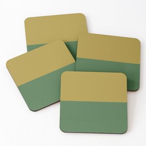 Compre posavasos impresos de madera en línea en la India La mayoría de las bebidas absorbentes de agua decorativas ambientales creativas para bodas Almohadilla de posavasos de corcho - Product Image 5