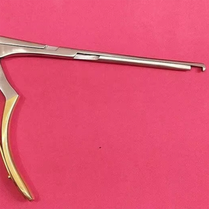 Juego de Cinco Piezas de Instrumentos Espinales Manuales de Acero Inoxidable con Certificación CE, Kerrison Rongeur de 7 Pulgadas con Mordida Descendente - Product Image 2