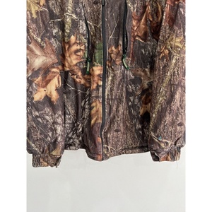 Vestes de bombardier de chasse imperméables confortables isolées-Camo Real-Tree Jungle-Print Salopette Warm-Zipper Jackets pour hommes - Product Image 2