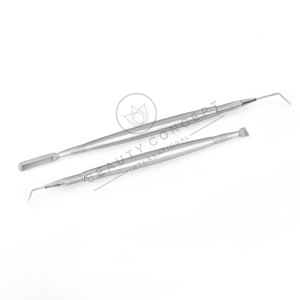 Eyelash Separator <b>Tool</b> Lash Lift <b>Tools</b> <b>Kit</b> Professional Lifting Lashes Separator Extension Comb Tinting Eyelashes Steel <b>Pink</b> - Product Image 1