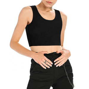 Vente chaude femmes Bustiers et Corsets femmes transgenre garçon manqué élastique poitrine liant soutien-gorge pull débardeur - Product Image 2