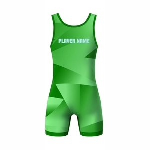 Confortable OEM Garçons Lutte Singlet Compression Logo Personnalisé Idéal Équipe Uniforme Lutte Ensembles Pour Hommes - Product Image 3