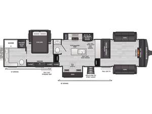Los más vendidos: Nuevos y modernos caravanas RV 2027 K-e-y-s-t-o-n-e M-o-n-t-a-n-a 3800FL, ¡listos para envío! - Product Image 4