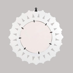 Espejo de pared de madera decorativo hecho a mano de alta demanda para decoración de hogar y oficina disponible para la venta de India - Product Image 6