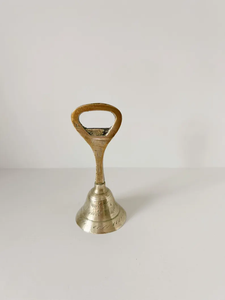 Trusted Manufacturer Functional Brass Hand <b>Bell</b> With Easy Grip Handle Suitable For Elderly People And Daily Religious Practices - Product Image 5