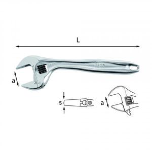 Usag Adjustable <b>Wrenches</b> with Quick Adjustment for Various Tasks - Product Image 1