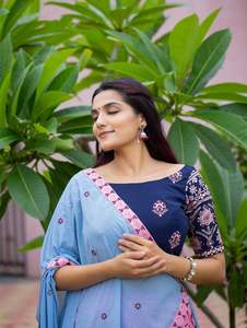 Nouvelle arrivée de vêtements ethniques indiens, Lehenga Choli en georgette lourde avec broderie, avec dupatta, fabriqué à Surat, Inde - Product Image 3