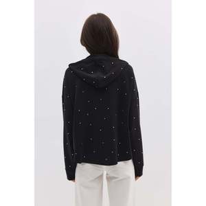 Sudadera Diaria Bordada con Piedras 100% Poliéster - Product Image 5