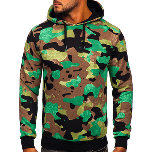 เสื้อฮู้ดสำหรับผู้ชายผ้าโพลีเอสเตอร์หนาแบบกำหนดเองได้100% - Product Image 1