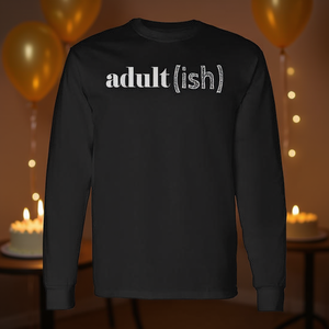 Camiseta de Manga Larga para Adultos de 18 Años, Camiseta Promocional para Celebrar Hitos - Product Image 3