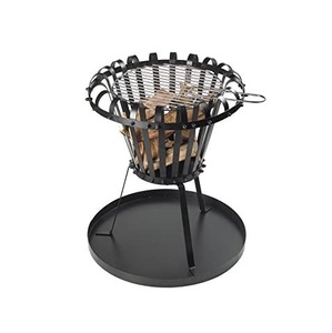 Solid Iron Black Color for Home and Garden at Lowest Price Admirable Design Top Quality Metal Black <b>Fire</b> Pit Barbecue - Product Image 4