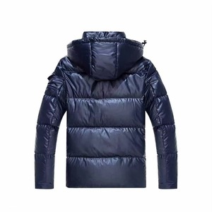 New Fashion Style Men's Canvas Puffer Jacket <b>Waterproof</b> & Breathable <b>Winter</b> <b>Coat</b> for Men and Women Cold Season Wholesale - Product Image 3