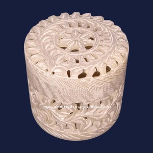 ผลิตและขายส่งกล่องแกะสลักหินสบู่ทุกชนิดที่มีขนาดแตกต่างกันพร้อมใช้งานสำหรับเป็นของขวัญระดับธุรกิจ - Product Image 1