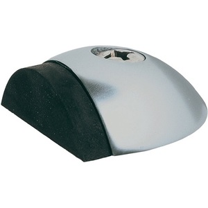 KWS - Pare-vent en aluminium anodisé argenté 2001.31, hauteur 18 mm, avec fixation par cheville - Product Image 1