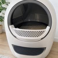 Kit d'entretien automatique pour litière pour chat compatible avec Litter-Robot 4 avec doublures, filtres et tapis