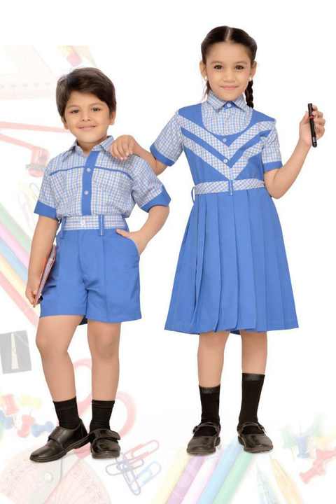 High Quality Unisex Summer School Uniform Set with Custom Logo