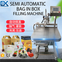Machine manuelle de remplissage et de capsulage de sachets en plastique de 200l/h Machine de remplissage de sachets pour liquides 1lt
