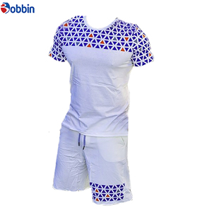 Nuevo Conjunto de Camiseta y Pantalones Cortos de Verano para Hombre de Alta Calidad Personalizado con Logotipo Personalizado, Camiseta y Pantalones Cortos Lisos, Conjunto Deportivo de 2 Piezas - Product Image 3