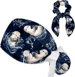 Gorro médico de primera calidad Ajuste cómodo Mezcla de algodón y poliéster Banda para el sudor Incluido Uso hospitalario o veterinario Proveedor directo de fábrica Gorras de fregado - Product Image 4